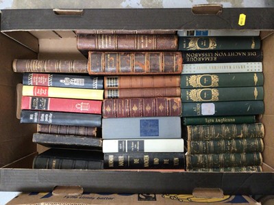 Lot 47 - Two boxes of books, mostly early to mid 20th century German