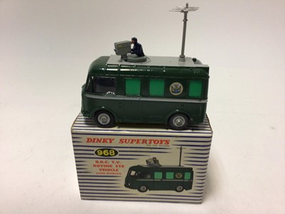 Lot 2028 - Dinky Supertoys BBC TV Roving Eye vehicle No. 968 boxed