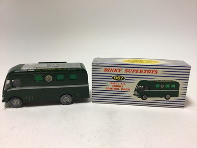 Lot 2029 - Dinky Supertoys BBC TV mobile control room No. 967 boxed