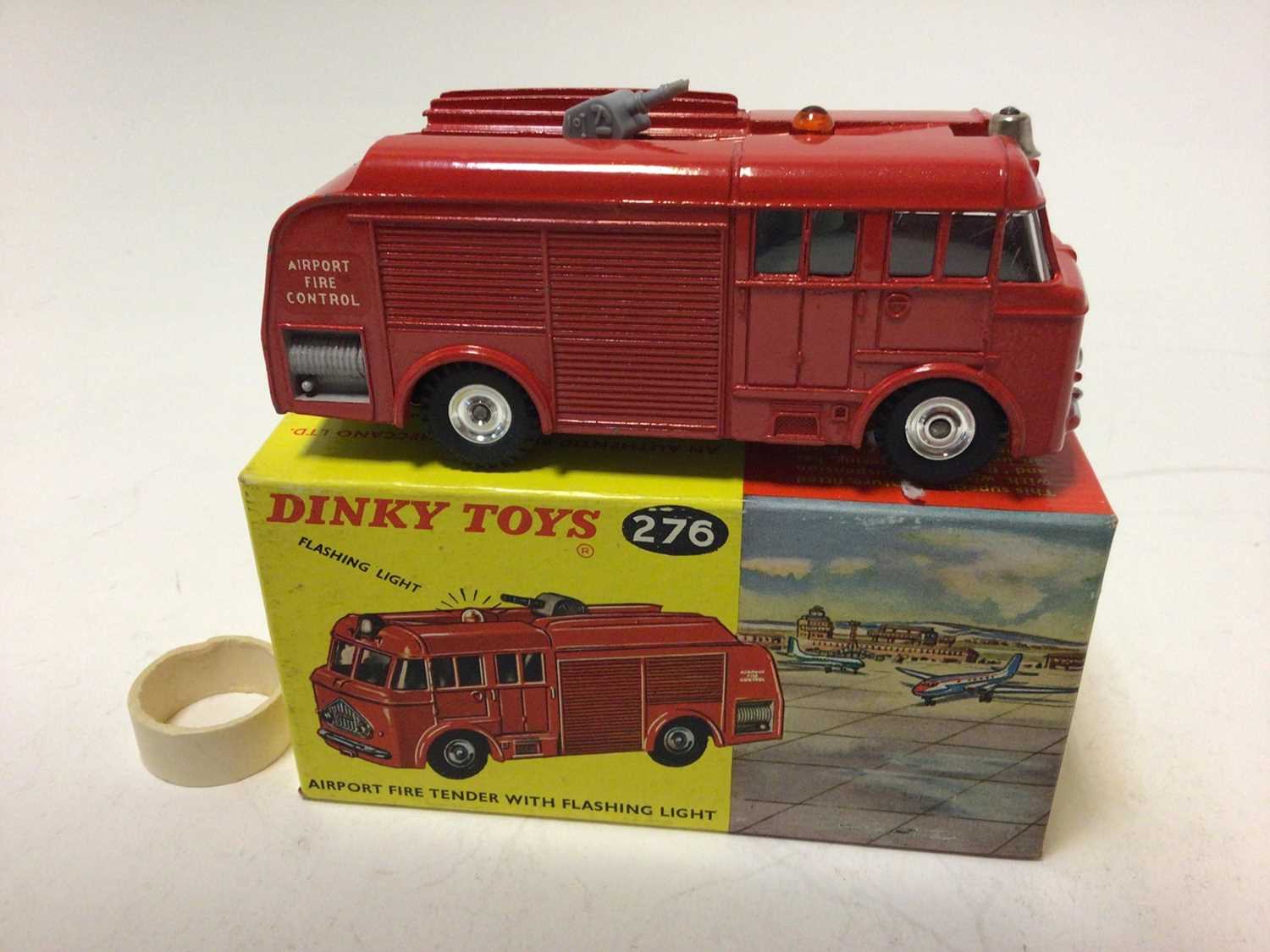 Lot 2031 - Dinky airport fire tender with flashing light No. 276 boxed