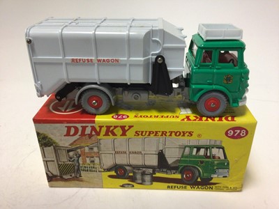 Lot 2035 - Dinky Supertoy refuse wagon No. 978 boxed