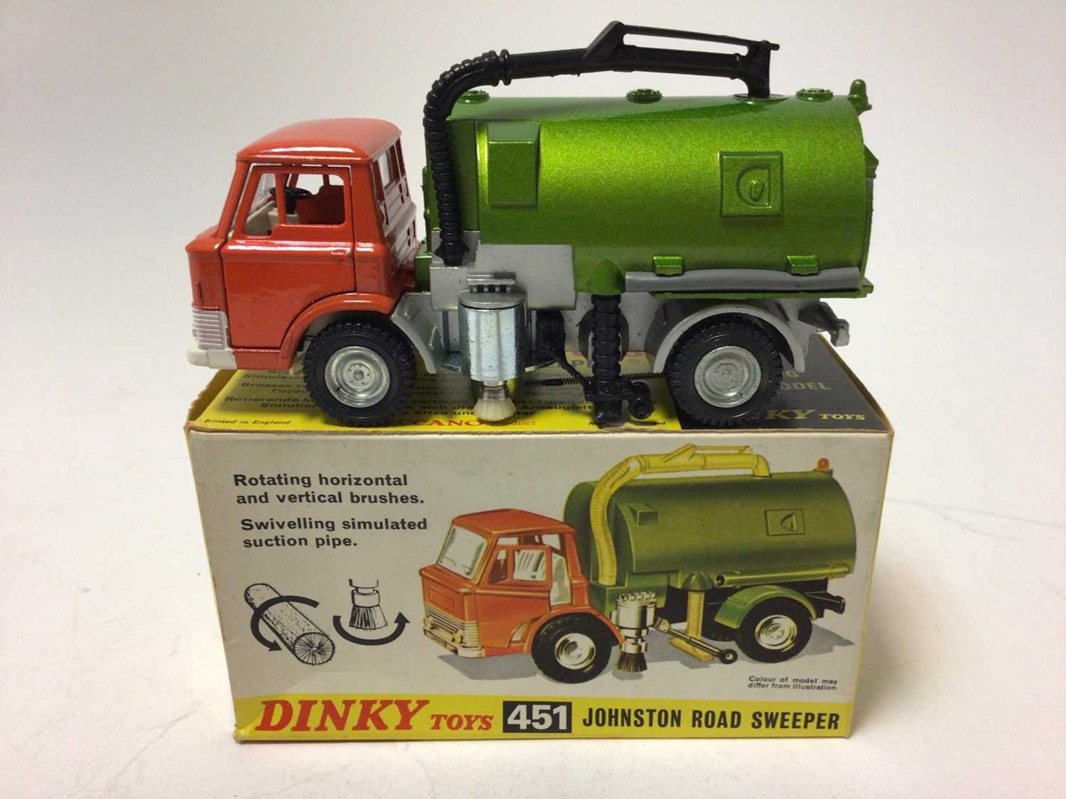 Lot 2039 - Dinky Johnson road sweeper No. 451 boxed