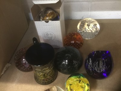 Lot 220 - Collection of paperweights by Doulton, Caithness and others