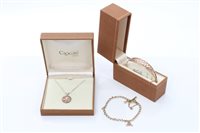 Lot 1528 - Welsh Clogau gold (9ct) bangle, Clogau gold...