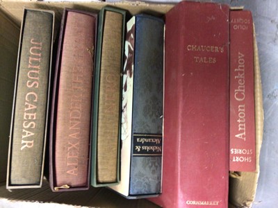 Lot 279 - Folio Society books and others (five boxes)