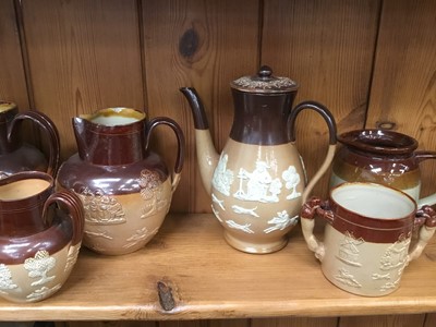 Lot 300 - Collection of 19th century glazed pottery