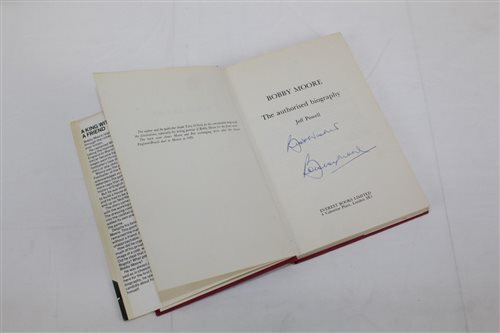 Lot 1422 - Autographs - Bobby Moore signed Autobiography...