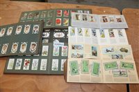 Lot 1426 - Cigarette cards - selection in albums and...