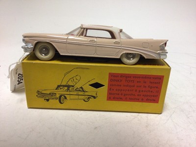 Lot 2054 - Dinky French Issue Chrysler 'Saratoga' No 550, boxed