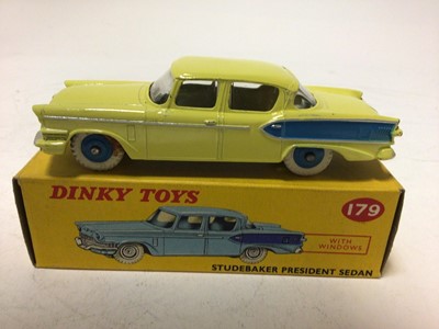 Lot 2056 - Dinky Studebaker President Sedan No 179, boxed