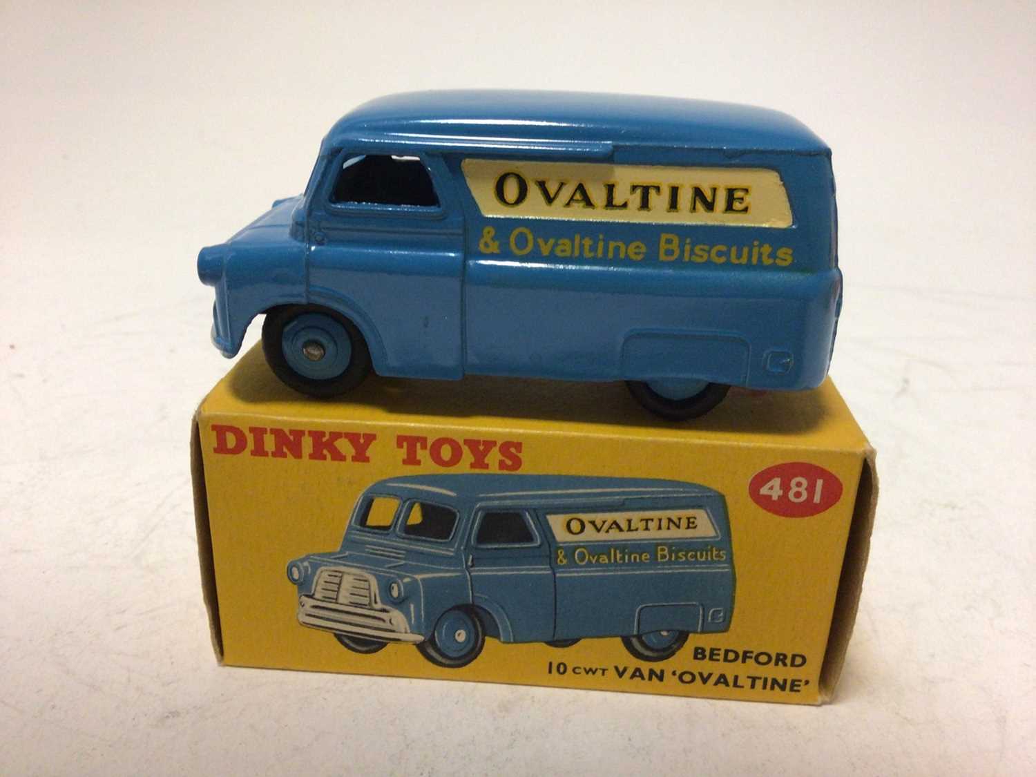 Lot 2060 - Dinky Bedford 10 cwt Van Ovaltine No 481, boxed