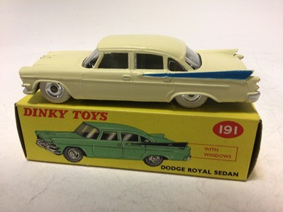 Lot 2073 - Dinky Dodge Royal Sedan No 191, boxed