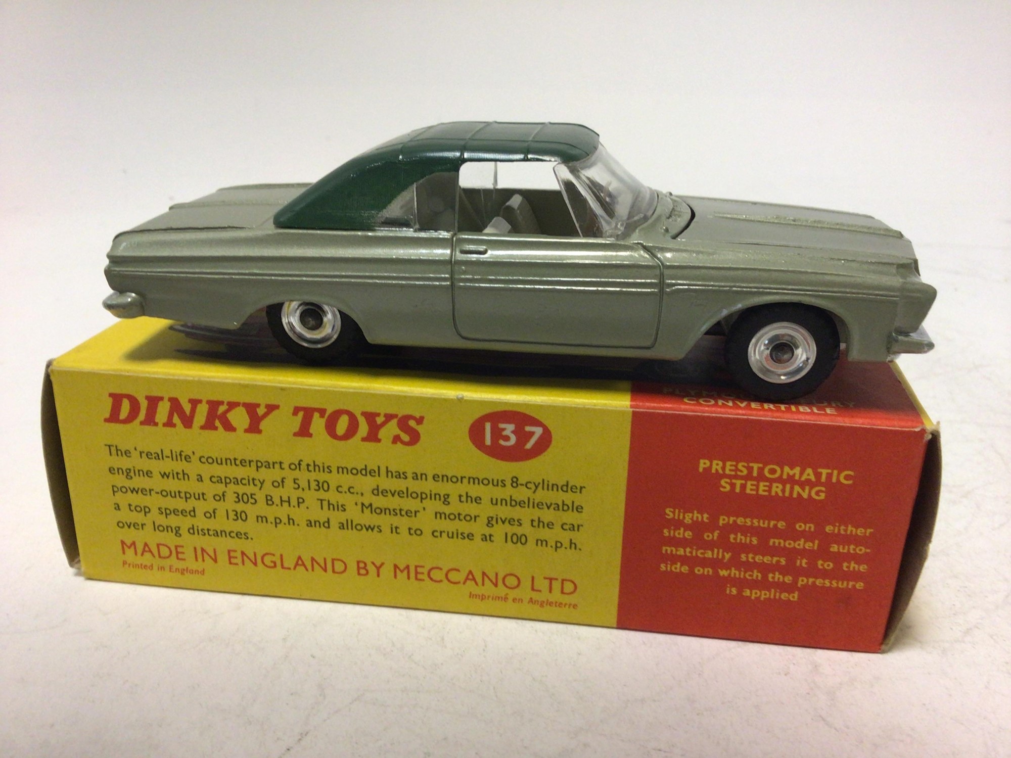 dinky plymouth gran fury