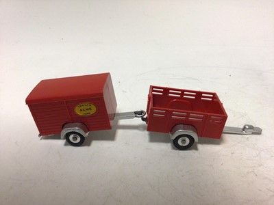 Lot 2081 - Dinky Chevrolet Pick Up and Trailers No 448, boxed