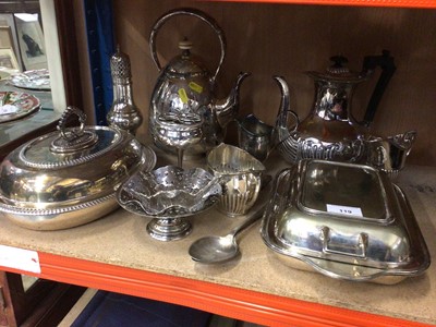 Lot 119 - Quantity of silver plate