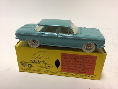 Lot 2099 - Dinky French Issue Chevrolet "Corvair" No 552, boxed