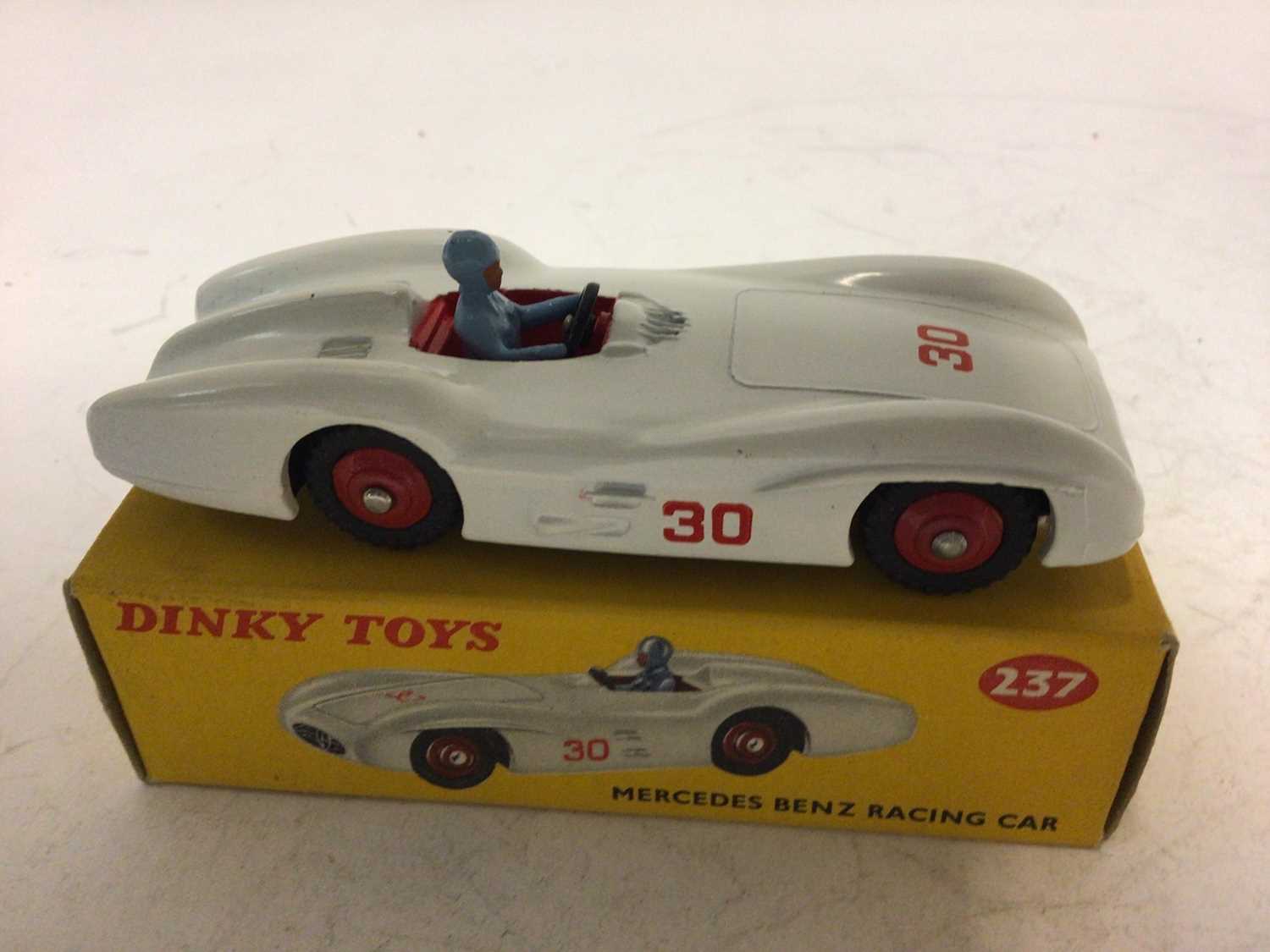 dinky toys 237 mercedes benz racing car