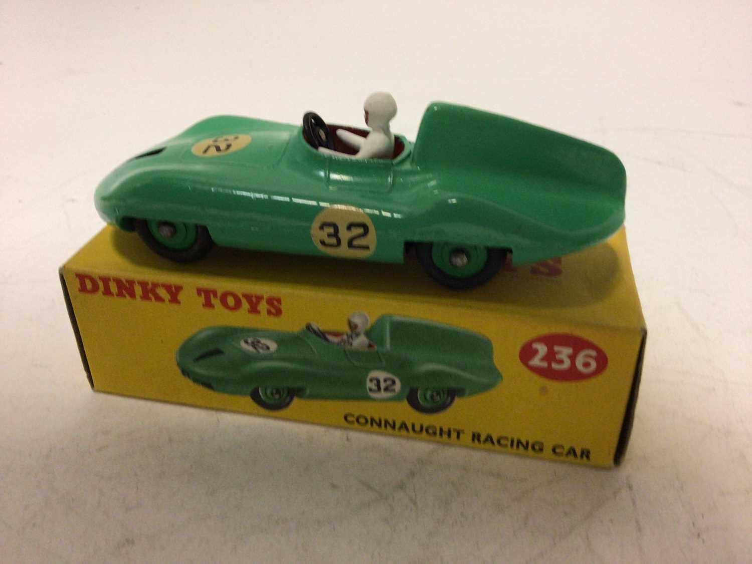 Lot 2110 - Dinky Connaught Racing Car No 236, boxed