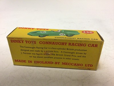 Lot 2110 - Dinky Connaught Racing Car No 236, boxed