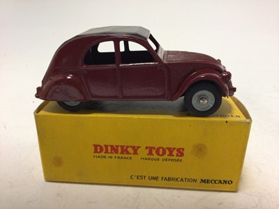 Lot 2116 - Dinky French Issue 2 CV Citroen No 535, boxed