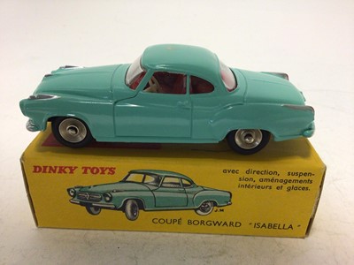 Lot 2119 - Dinky French Issue Coupé Borgward 'Isabella' No 549, boxed