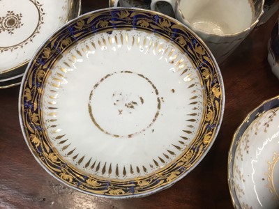Lot 127 - Collection of late 18th / early 19th century Worcester porcelain teawares