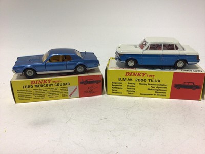 Lot 2143 - Dinky Ford Mercury Cougar No 174, BMW 2000 Tilux No 157, both boxed (2)