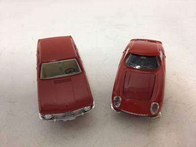 Lot 2146 - Dinky French Issue BMW 1500 No534, Ferrari 275 GTB No506, both boxed (2)