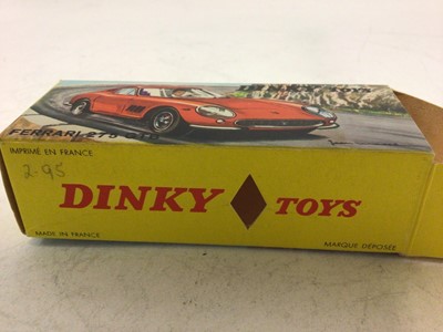 Lot 2146 - Dinky French Issue BMW 1500 No534, Ferrari 275 GTB No506, both boxed (2)