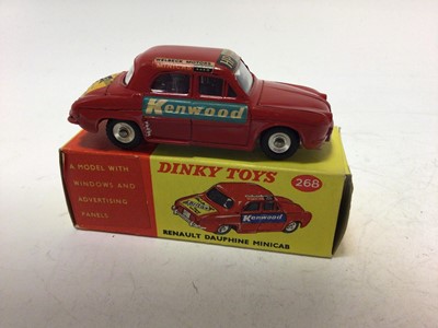 Lot 2150 - Dinky Renault Dauphine Minicab No 268, boxed
