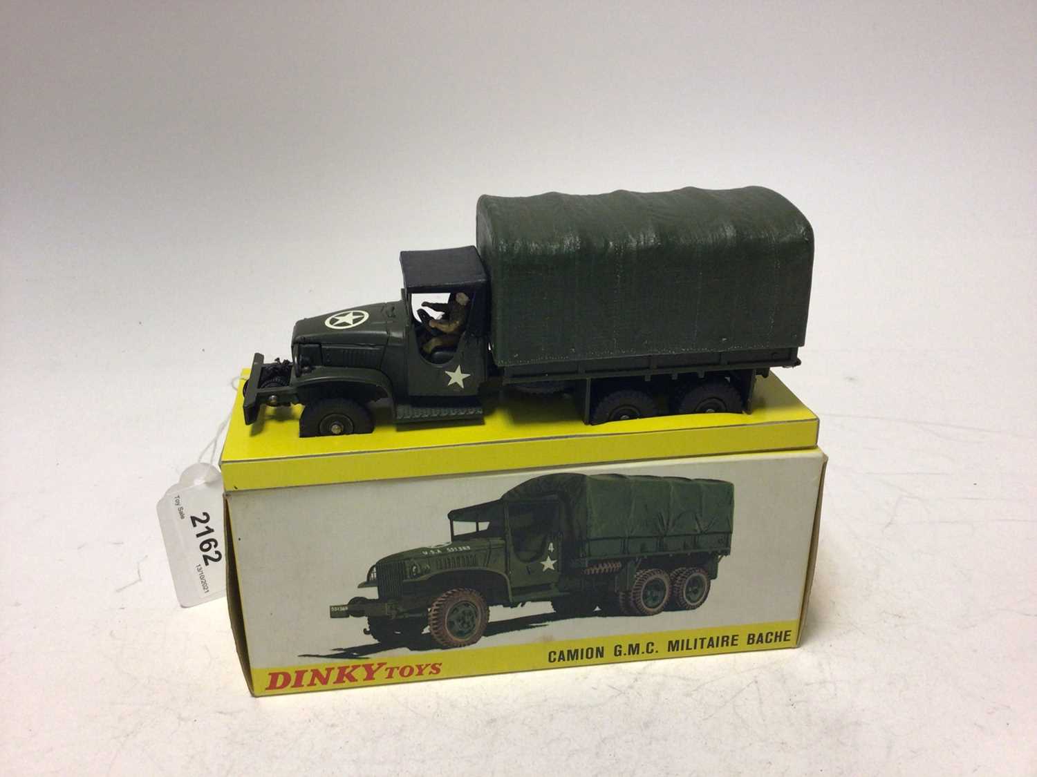 Dinky Toys France 808 Militaire Camion G.M.C. Dépannage Kaki