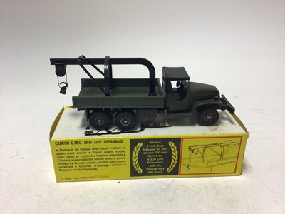 Lot 2165 - Dinky French Issue Camion G.M.C. Militaire Depannage No 808, boxed