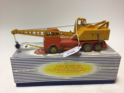 Lot 2189 - Dinky Supertoy 20-ton lorry Mounted Crane 'Coles' No 972, boxed