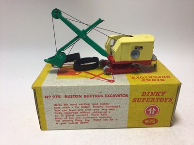 Lot 2200 - Dinky Ruston Bucyrus Excavator No 975, boxed