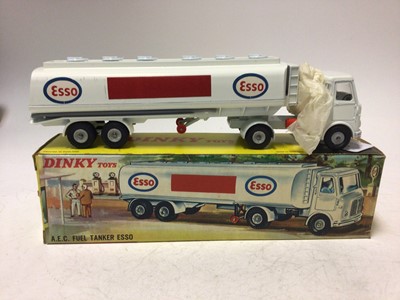 Lot 2220 - Dinky AEC Fuel Tanker Esso No 945, boxed