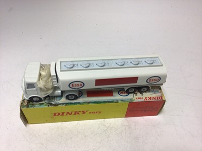 Lot 2220 - Dinky AEC Fuel Tanker Esso No 945, boxed