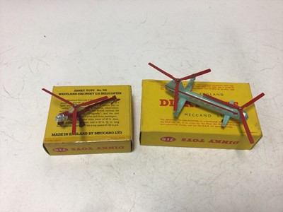 Lot 2231 - Dinky Sea King Helicopter No 724, Bristol 173 Helicopter no 715, Westland-Sikorsky S.51 Helicopter No 716, all boxed (3)