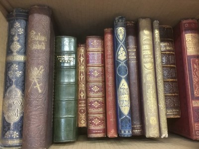 Lot 1690 - Large collection of decorative bindings