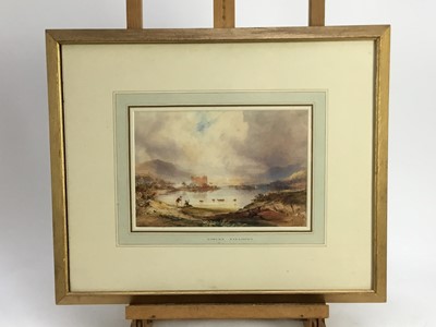 Lot 188 - Circle of Copley Fielding, watercolour, Loch scene