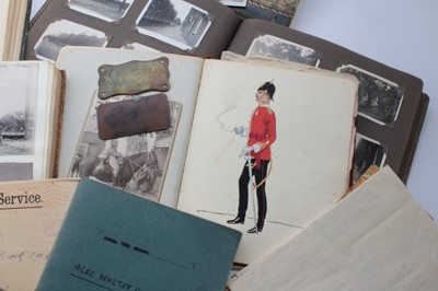 Lot 705 - Fascinating archive of photograph albums and ephemera relating to the military career and life of Lieutenant Colonel Alec Walter Saumarez Brock C.M.G. D.S.O. (late) The Leicestershire Regiment. The...
