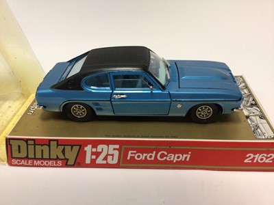 Lot 2244 - Dinky Ford Capri 1:25 Scale No 2162, in bubble pack