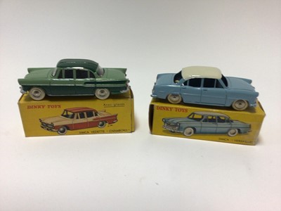 Lot 2247 - Dinky French Issue Simca "Versailles" No 24Z, Simca Vedette "Chambord" No 24K, both boexed (2)