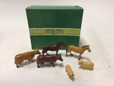 Lot 2254 - Dinky selection of boxed figures including Station Staff, Shepherd Set, Road Maintenance, Train & Hotel Staff etc, plus some loose figures