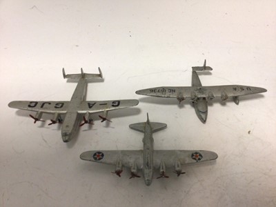 Lot 2258 - Dinky Unboxed selection of various aircraft models