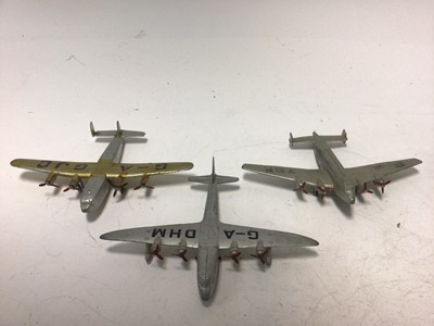 Lot 2258 - Dinky Unboxed selection of various aircraft models