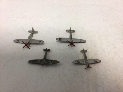 Lot 2258 - Dinky Unboxed selection of various aircraft models