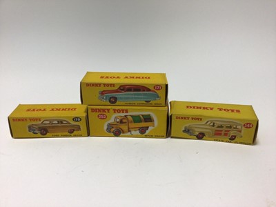 Lot 2259 - Dinky selection of boxed and unboxed models including early issues, French Issues, accessories etc (QTY)