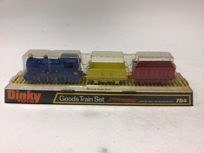 Lot 2263 - Dinky Goods Train Set No 784, in original bubble pack