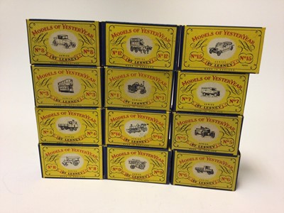 Lot 2266 - Matchbox Models of Yesteryear selection of boxed items including 1st Series (32)