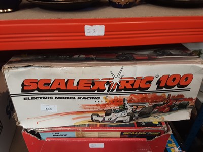 Lot 530 - 4 boxes of scalextric